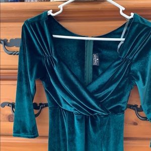 RockSteady Dresses - Green velvet dress RockSteady Dresses - Green velvet dress
